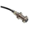 Omron Threaded Barrel Inductive Proximity Sensor M12 PNP 30mm Detection IP67 Brass Housing E2B-M12KS04-WP-B2 2M