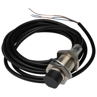 Omron Threaded Barrel Inductive Proximity Sensor M18, 36mm Length, 32V Supply, 200mA NPN Output E2B-M18KN16-WP-C2 2M