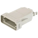HARTING HAN Modular Range Heavy Duty Power Connector Hood Bulkhead Mount Plastic IP20 IP65 Snap-In Latch 09140010722