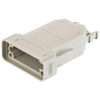 HARTING HAN Modular Range Heavy Duty Power Connector Hood Bulkhead Mount Plastic IP20 IP65 Snap-In Latch 09140010722