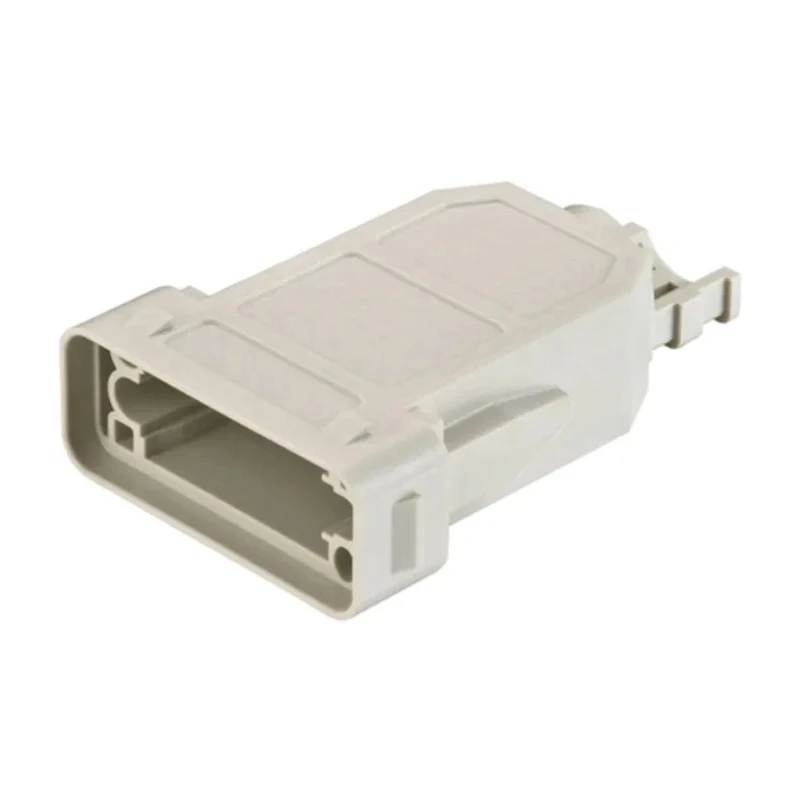 HARTING HAN Modular Range Heavy Duty Power Connector Hood Bulkhead Mount Plastic IP20 IP65 Snap-In Latch 09140010722