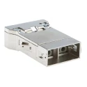 HARTING Heavy Duty Power Connector Insert 10A 50V 8 Contacts Male Cable Mount HAN Modular Series 09140083017