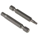 RS PRO Hex, Phillips, Pozidriv, Slotted, Torx Driver Bit Set, 48 Pieces 202-9738