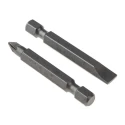 RS PRO Hex, Phillips, Pozidriv, Slotted, Torx Driver Bit Set, 48 Pieces 202-9738