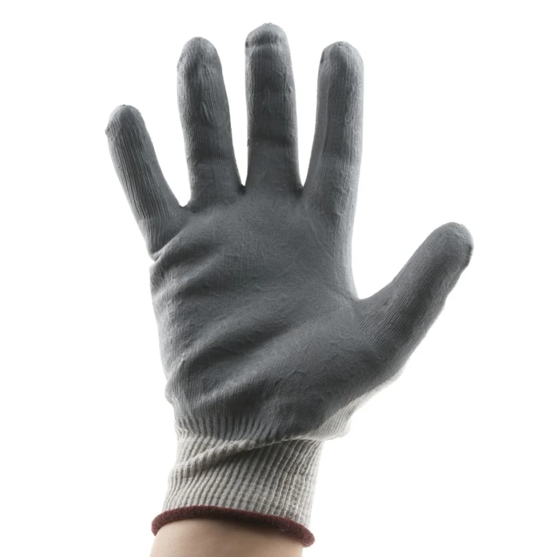 Ansell Nylon Anti-Static Gloves Size 9, Reusable, Nitrile Foam Coating, Touchscreen Compatible 11100090