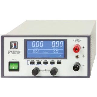 EA Elektro-Automatik Laboratory Bench Power Supply, 1-Output 0V to 200V, 640W, 10A Max EA-PS 5200-10 A