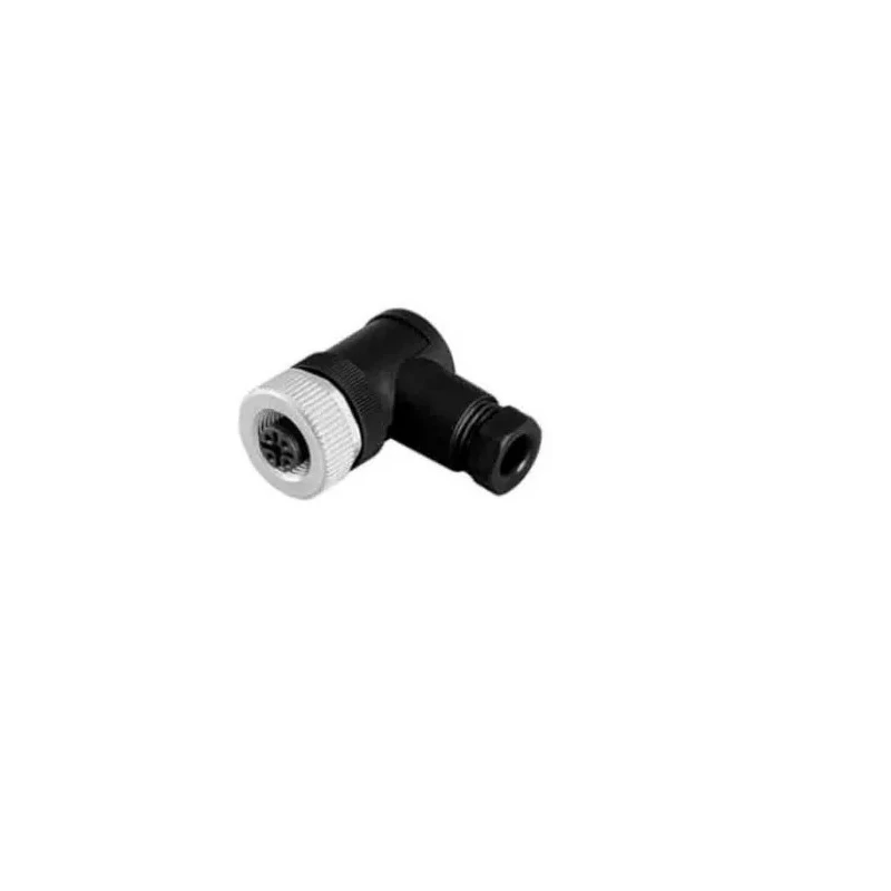 Pepperl + Fuchs Industrial Circular Connector 4 Contacts, Female Socket, M12 Cable Connector, IP67 Protection, V1-W-BK
