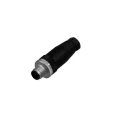 Pepperl + Fuchs Industrial Circular Connector 4 Contacts Cable M12 Plug Male IP67 250V V1S-G-BK