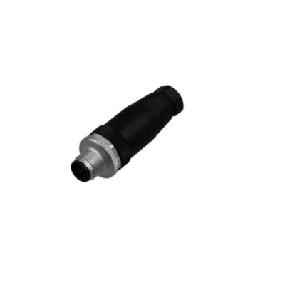 Pepperl + Fuchs Industrial Circular Connector 4 Contacts Cable M12 Plug Male IP67 250V V1S-G-BK