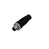 Pepperl + Fuchs Industrial Circular Connector 4 Contacts Cable M12 Plug Male IP67 250V V1S-G-BK
