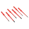 Bahco Pozidriv Interchangeable Insulated Screwdriver Set, 7-Piece 808062