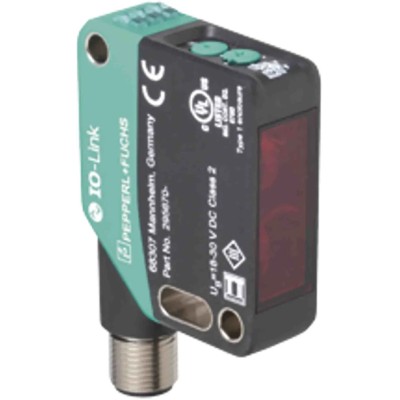 Pepperl + Fuchs Through Beam Distance Sensor Block, 300 mm Detection Range, NPN/PNP Output, IP67 IP69 OMT300-R200-2EP-IO-V1