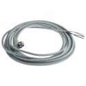 Pepperl + Fuchs Female 4 Way Right Angle to Unterminated Sensor Actuator Cable 2m V1-WV4A-2M-PP-W1