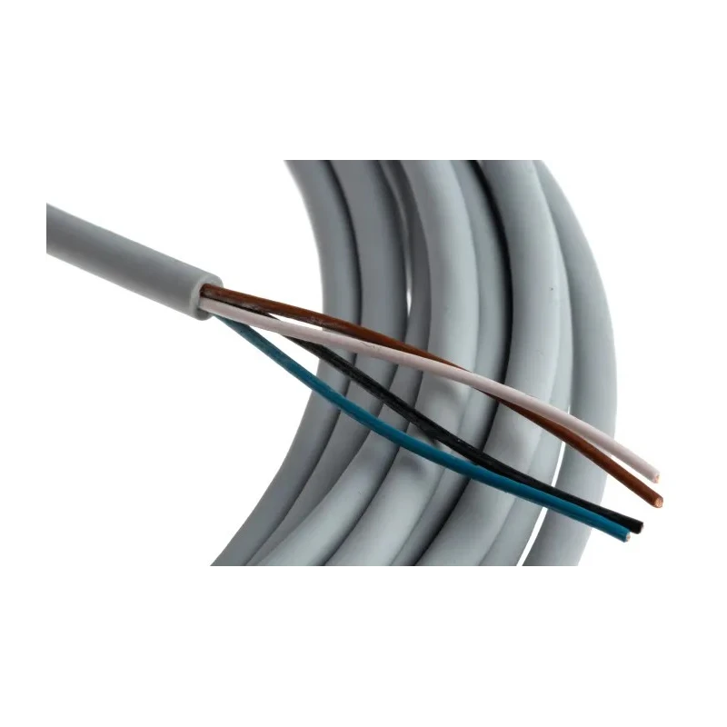 Pepperl + Fuchs Female 4 Way Right Angle to Unterminated Sensor Actuator Cable 2m V1-WV4A-2M-PP-W1