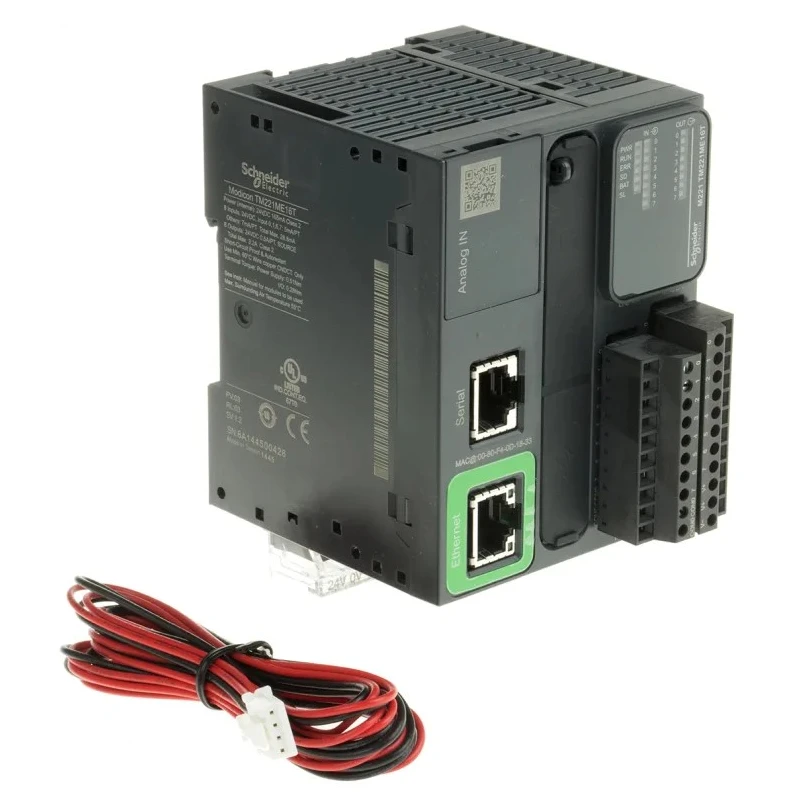 Schneider Electric Modicon TM Series PLC CPU with 1 Analogue Input and 5 Digital Outputs TM221ME16T