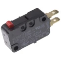 Omron Pin Plunger Micro Switch Quick Connect Terminal 16A 250V ac SPCO IP40 D3V-16G-1C25-K