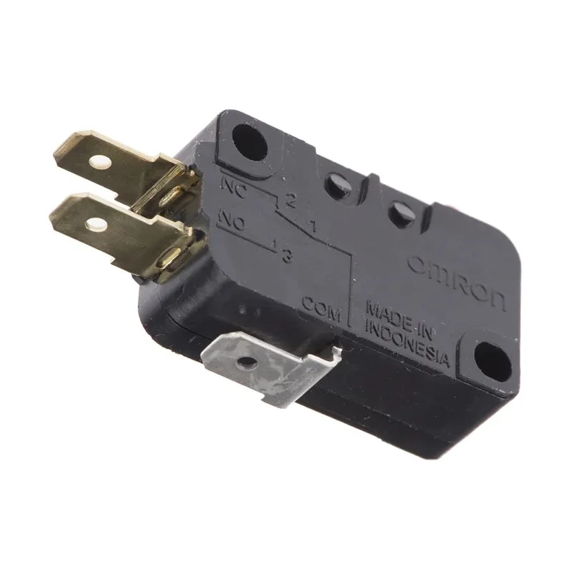 Omron Pin Plunger Micro Switch Quick Connect Terminal 16A 250V ac SPCO IP40 D3V-16G-1C25-K