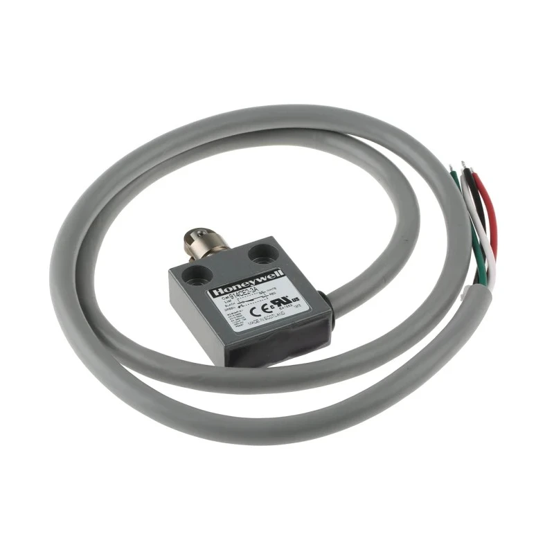 Honeywell 914CE Series Roller Plunger Limit Switch, SPDT Contact, IP66/IP67/IP68, Die Cast Zinc Housing, 250V AC 914CE2-3A