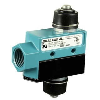 Honeywell Technologies Plunger Limit Switch SPDT IP66 Die Cast Zinc Housing 600V 15A BZE6