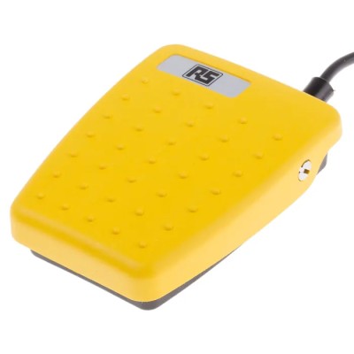 RS PRO General Purpose Momentary Foot Switch Thermoplastic 1.75A 24V AC/DC 808-6986