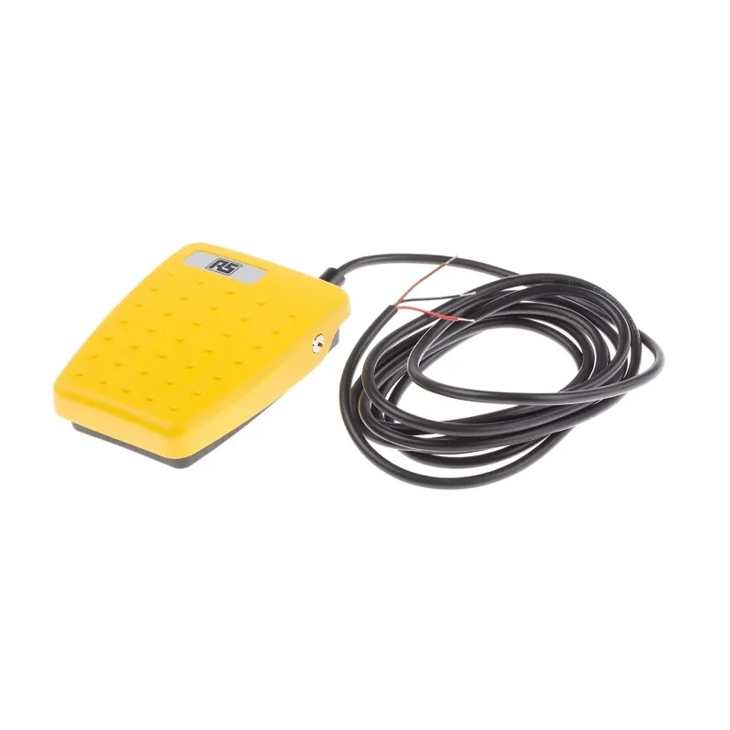 RS PRO General Purpose Momentary Foot Switch Thermoplastic 1.75A 24V AC/DC 808-6986