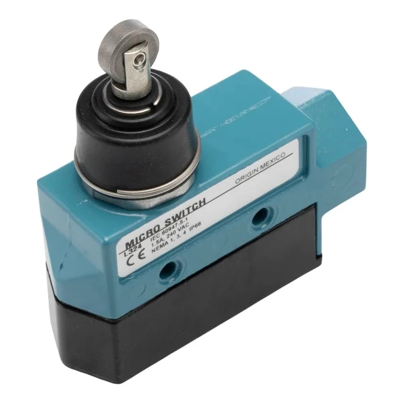 Honeywell Technologies BZE6 Series Plunger Limit Switch SPDT IP66 Die Cast Zinc Housing 600V 