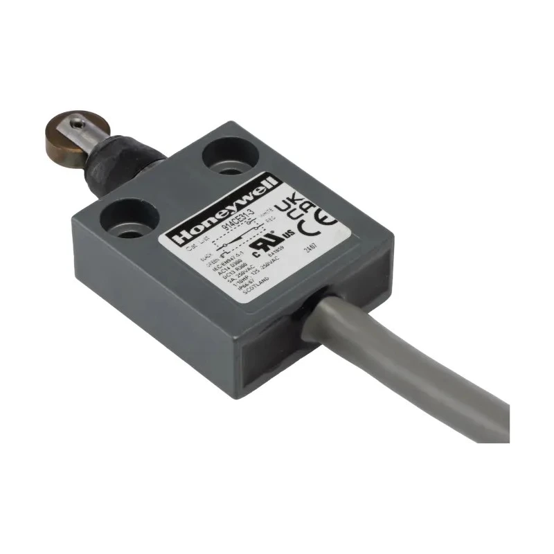 Honeywell Technologies 914CE Series Roller Plunger Limit Switch, SPDT, IP66/IP67/IP68, Die Cast Zinc Housing, 250V 914CE31-3
