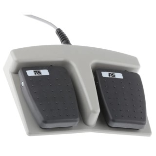 Schneider Electric General Purpose Momentary Foot Switch DPST Thermoplastic 3A Contact Current 24V AC 808-7005