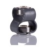 Huco Flexible Coupler 54 mm Diameter, 56 mm Length, 14 mm Bore A, 14 mm Bore B, Steel, Set Screw Style 047.30.3838.RS