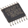 STMicroelectronics 2-Channel Line Transceiver RS232 CMOS Logic Family 3-6V Supply TSSOP 16-Pin ST3232EBTR