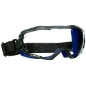 3M GoggleGear Safety Goggles with Clear Polycarbonate Lenses, Polypropylene Frame GG6001NSGAFBLU