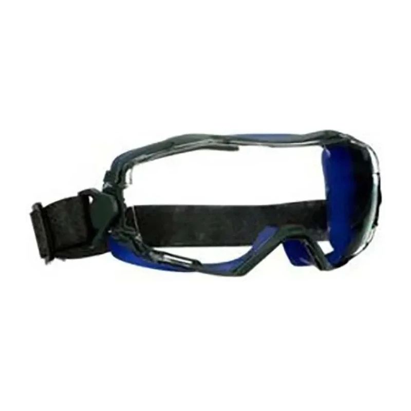 3M GoggleGear Safety Goggles with Clear Polycarbonate Lenses, Polypropylene Frame GG6001NSGAFBLU