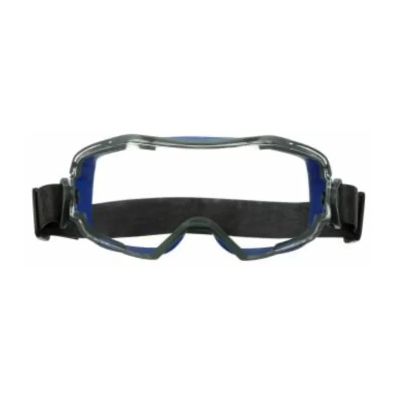 3M GoggleGear Safety Goggles with Clear Polycarbonate Lenses, Polypropylene Frame GG6001NSGAFBLU