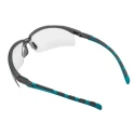 3M 2000 Safety Glasses, Anti-Fog, Anti-Scratch, Clear Polycarbonate Lens, Blue Grey Plastic Frame S2001SGAF-BGR
