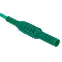 RS PRO Connector Test Lead 10A 1kV Green 1.5 m Lead Length 203-5551