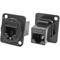 RS PRO CP Series 1 Port RJ45 Feed Through Connector, Cat6 203-5599