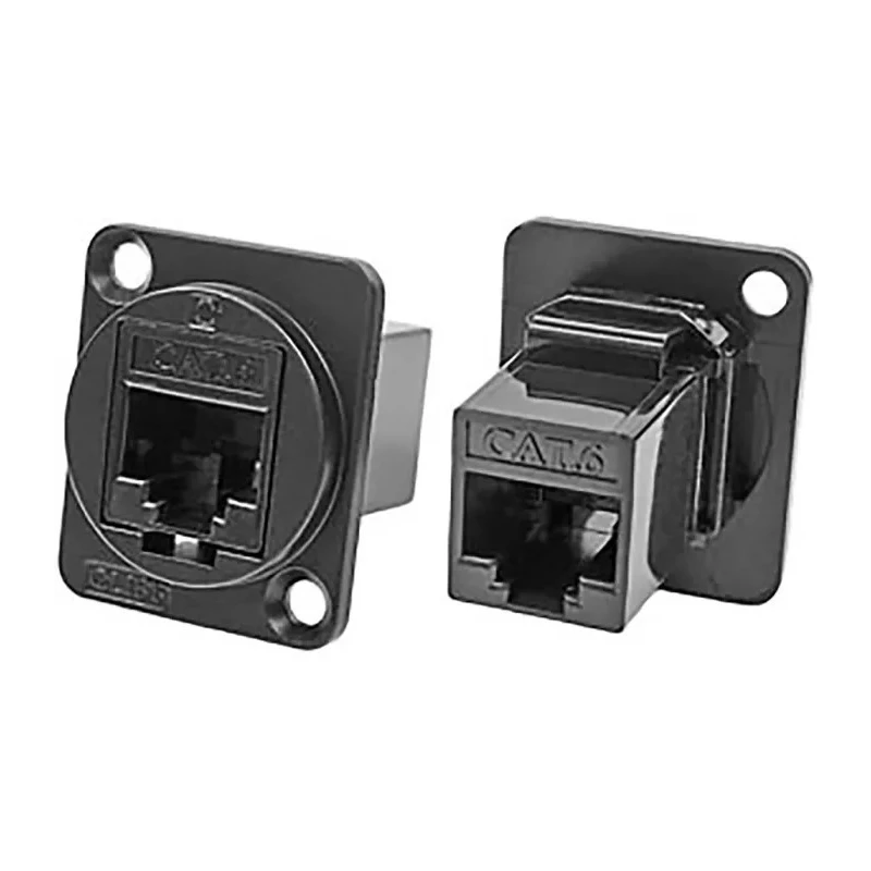 RS PRO CP Series 1 Port RJ45 Feed Through Connector, Cat6 203-5599