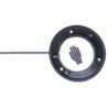 ifm electronic Capacitive Touch Screen Sensor  IP69 60.2mm Cutout, -40°C to 85°C, Surface Mount KT5 Series