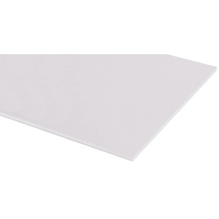 RS PRO White Plastic PVC Sheet, 1.2 m x 1.2 m x 2.5 mm, Adhesive Backing, Impact Strength 96kJ/m², Model 809-9689