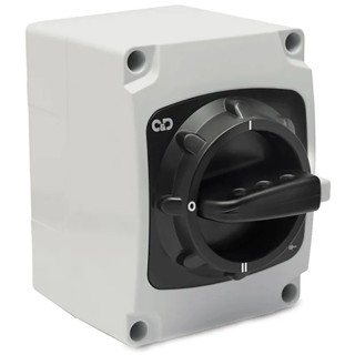 Craig & Derricott 3-Pole DIN Rail Isolator Switch IP66, 20A, 7.5 kW SCODDG203