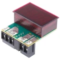 Murata Power Solutions Digital Ammeter 19.99 A DC, 0.88 in x 1.38 in Cutout, 0.15 % Accuracy, DCA-20PC-4-DC4-RL-C