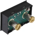 Murata Power Solutions Digital Voltmeter DC, 21.29 mm Cutout Height, 33.93 mm Cutout Width, 16.8 mm Depth DMS-20LCD-1-DCM-C