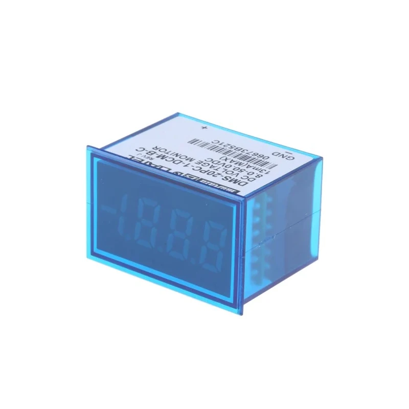 Murata Power Solutions Digital Voltmeter DC, Cutout 21.29 mm x 33.93 mm, Depth 25.4 mm, Max Operating DMS-20PC-1-DCM-B-C