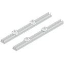 nVent SCHROFF Rack Rail PCB Support Aluminium with Clear Anodized Finish 24827027