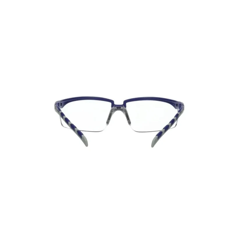 3M Safety Glasses with Anti-Scratch, UV Protection, Anti-Fog Coating, Clear Polycarbonate Lens, Blue Grey S2001ASP-BLU
