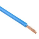 RS PRO H07V2-K Series Blue 4 mm² 12 AWG Hook Up Wire, 52 x 0.3 mm Strands, 100 m Length, 1 kV Voltage, Polyvinyl 811-1436
