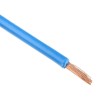 RS PRO H07V2-K Series Blue 4 mm² 12 AWG Hook Up Wire, 52 x 0.3 mm Strands, 100 m Length, 1 kV Voltage, Polyvinyl 811-1436