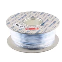 RS PRO H07V2-K Series Blue 4 mm² 12 AWG Hook Up Wire, 52 x 0.3 mm Strands, 100 m Length, 1 kV Voltage, Polyvinyl 811-1436