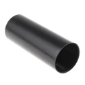 3M Polyolefin Heat Shrink Boot End Cap 10 mm Black with Adhesive Backing SKE25