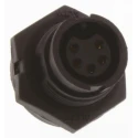 Amphenol Industrial Industrial Circular Connector Panel Mount 5 Contacts 5A 500V Nylon Housing Socket BD-05PMFS-LC7001